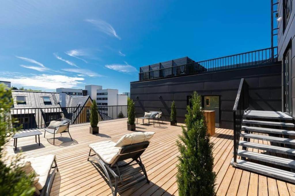 Апартамент Urban-glam Centre With A Gym And Terrace Талин